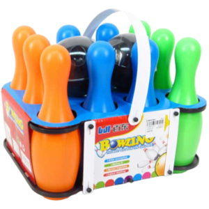 BOWLING DE COLORES 26X21X19CM.  (PET JD1242)