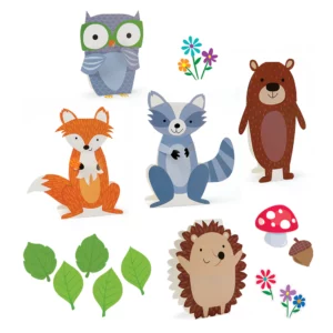 Mural 3D Amigos del Bosque  (CTP10204)