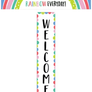 Banner de Bienvenidos arcoiris (CTP10439)