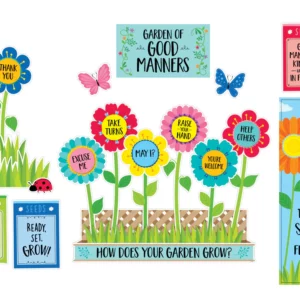 Mini Mural Jardín de Buenos Modales  (CTP10447)