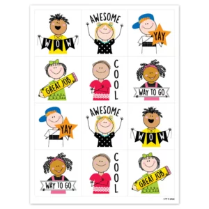 Calcomanías reconocimiento Niños (CTP10691)