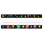 Líneas para nombre negro estrellas (CTP10940)