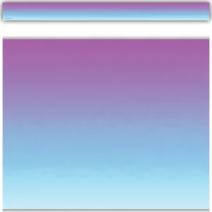 Borde de pizarra azul con morado (CD3932)