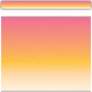 Borde de pizarra naranja con rosado (CD3933)