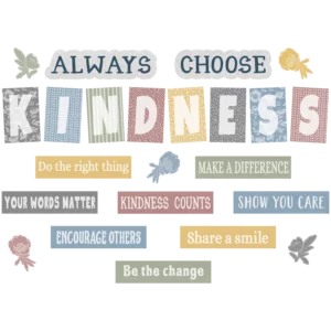 Mural Classroom Cottage Always Choose Kidness  (TCR7172)