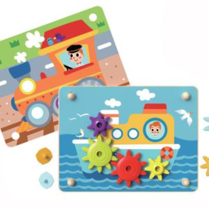 Juego de Engranajes de Madera 18m+