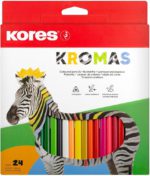 Lapiz de color Kromas Triangular Kores 24 Colores (RC-93392)