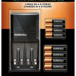 Duracell Set de Recarga para 4 Pilas AA o AAA