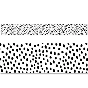 Borders de pizarra Black Messy Dots EZ(CTP 10451)
