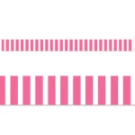Borders de pizarra Pink Bold Stripes (CTP 10499)