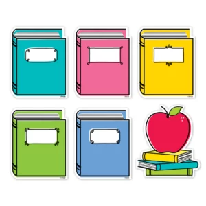 Distintivos Core Decor Doodle Books 6" (CTP 10930)