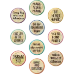 Distintivos  de Travel the Map Positive Sayings (TCR8809)