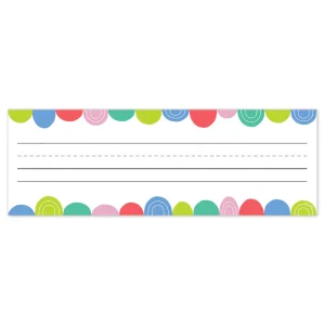 Líneas para nombre Gotas de arcoiris (CTP10622)