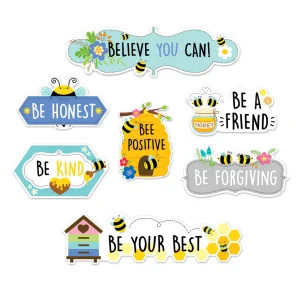 Mini Mural Abejas mensajes positivos (CTP10891)