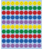 CALCOMANIAS MULTICOLOR DE SONRISAS (CD2173)