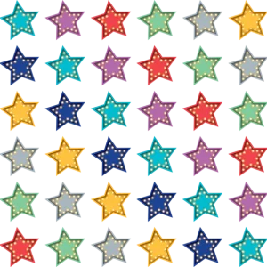 Distintivo pequeño estrellas (TCR2584)