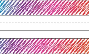 Líneas para nombre Colorful Scribble (TCR2690)