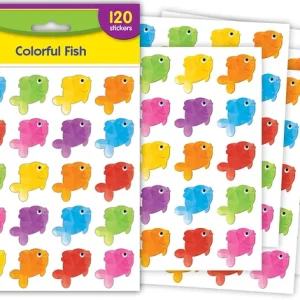 Calcomanías peces de colores (TCR3553)