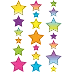 Distintivo tamaños variados Brights 4Ever Stars (TCR3926)
