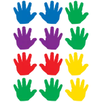 Distintivos pequeños manitas(30 uds) (TCR5137)