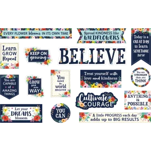 Mini Mural Wildflowers(TCR6703)