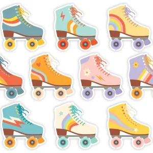 Distintivo grande Roller Disco Skates (TCR6981)