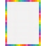 Afiche colorful black write-on/wipe off (TCR7109)