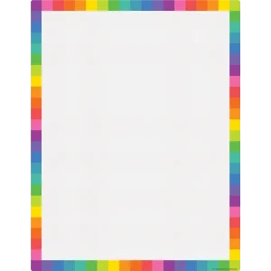 Afiche colorful black write-on/wipe off (TCR7109)