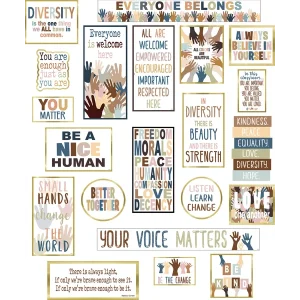 Mini Mural Everyone is Welcome Diversity (TCR7121)