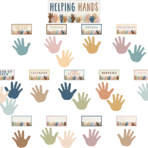 Mini Mural Welcome Helping Hands (TCR7122)