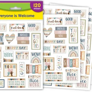 Calcomanías Everyone is Welcome (TCR7139)