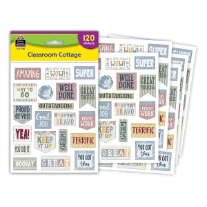 Calcomanías Classroom Cottage (TCR7187)