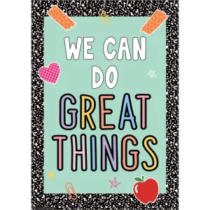 Afiche We Can Do Great Things (TCR7379)