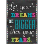 Afiche Let Your Dreams Be Bigger Than Your Fears (TCR7405)