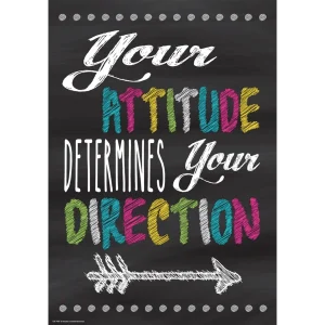 Afiche Your Attitude Determines Your Direction (TCR7409)