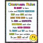 Afiche Brights 4Ever Classroom Rules (TCR7464)