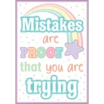 Afiche Mistakes Are Proof That You Are Trying (TCR7477)