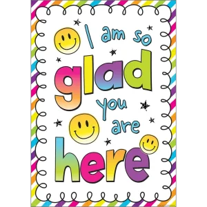Afiche I Am So Glad You Are Here(TCR7480)