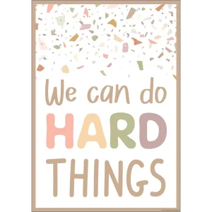 Afiche We Can Do Hard Things (TCR7875)