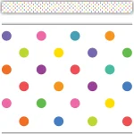 Borde de pizarra Colorful Dots (TCR8325)