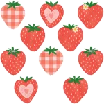 Distintivo grande Strawberry Patch (TCR8358)