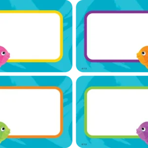 Distintivos adhesivos Colorful Fish (TCR8558)