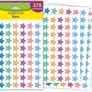 Calcomanías Watercolor Stars (TCR8897)