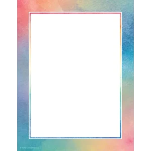 Hojas decoradas para impresora Watercolor (TCR8967)