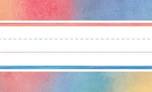 Líneas para nombre watercolor (TCR8969)