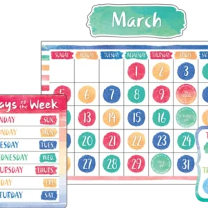 Calendario Watercolor (TCR8971)