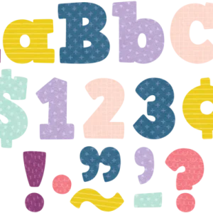 Moldes de Letras Oh Happy Day Bold Block 4" (TCR9037)