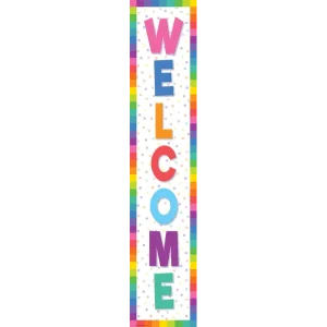 Banner Colorful Welcome (TCR9124)