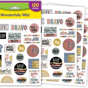 Calcomanías Wonderfully Wild (TCR9194)