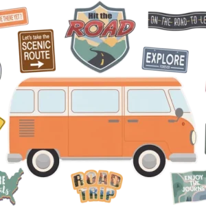 Mural Moving Mountains Road Trip Hit the Road (TCR9222)